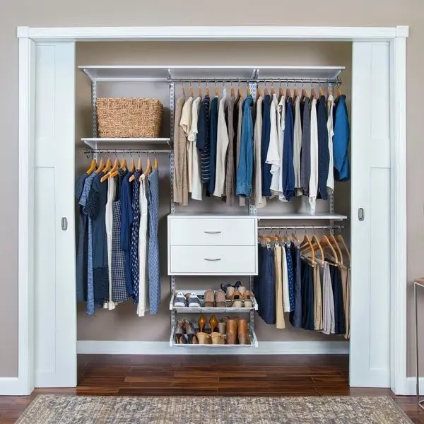 organized closet