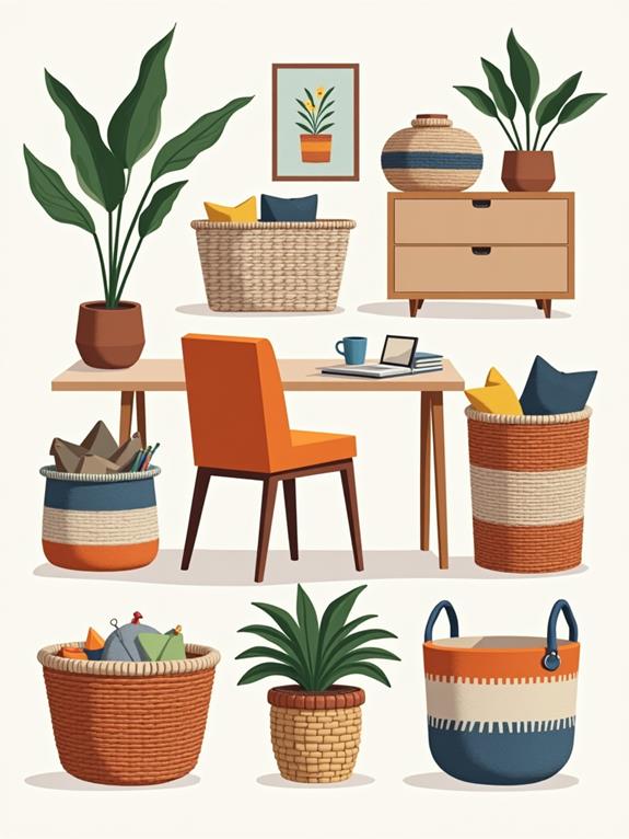 chic baskets for investment